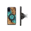 Etui Bewood Unique do iPhone 16 Plus - Turquoise z MagSafe