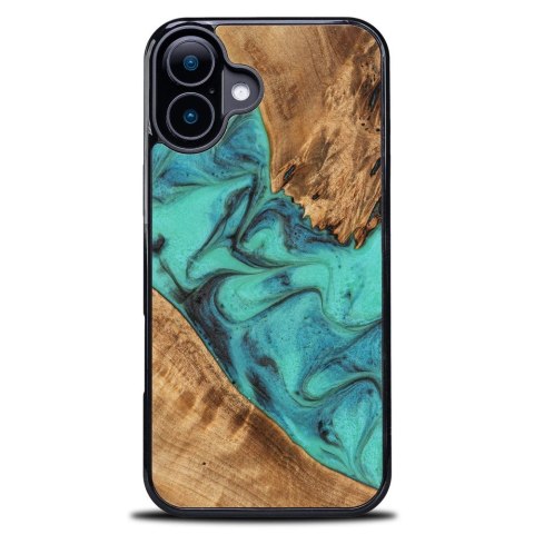 Etui Bewood Unique do iPhone 16 Plus - Turquoise