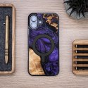 Etui Bewood Unique do iPhone 16 Plus - Violet z MagSafe