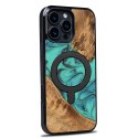 Etui Bewood Unique do iPhone 16 Pro Max - Turquoise z MagSafe