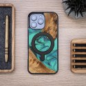 Etui Bewood Unique do iPhone 16 Pro Max - Turquoise z MagSafe