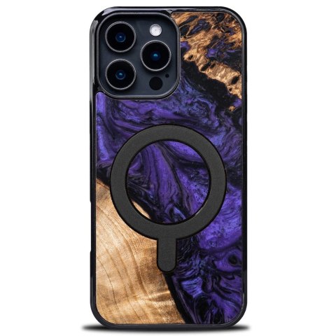 Etui Bewood Unique do iPhone 16 Pro Max - Violet z MagSafe