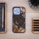 Etui Bewood Unique do iPhone 16 Pro - Planets - Pluton z MagSafe