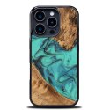 Etui Bewood Unique do iPhone 16 Pro - Turquoise