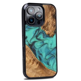 Etui Bewood Unique do iPhone 16 Pro - Turquoise