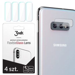 3MK Szkło hybrydowe FlexibleGlass Lens Samsung S10e G970 na obiektyw aparatu 4 szt