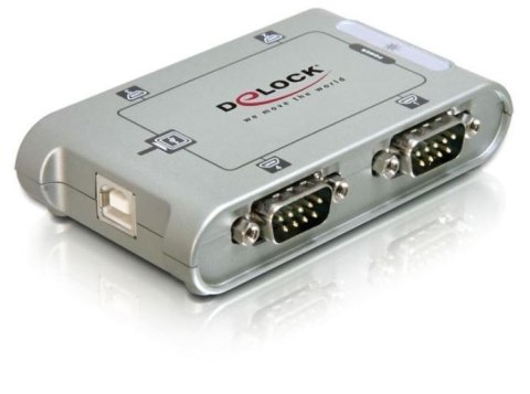 Delock Adapter USB-AM- SERIAL 9PIN X4