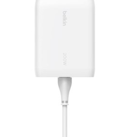 Belkin Ładowarka BOOSTCHARGE PRO 200W GaN PD3.1 4xUSB-C