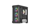 OBUDOWA GENESIS IRID 503 ARGB V2 MATX MINI TOWER Z OKNEM CZARNA