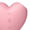 Masażer łechtaczki Satisfyer Cutie Heart Light Red (różowy)