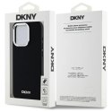 Etui DKNY Plain Logo MagSafe na iPhone 15 Pro Max - czarne