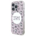 Etui Hello Kitty IML All Over Paris Magsafe na iPhone 16 Pro Max - różowe