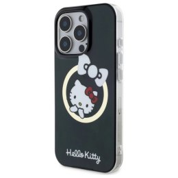 Etui Hello Kitty IML Fun Bow Magsafe na iPhone 16 Pro - czarne