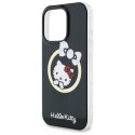 Etui Hello Kitty IML Fun Bow Magsafe na iPhone 16 Pro - czarne