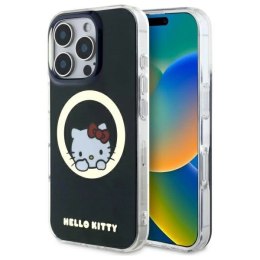 Etui Hello Kitty IML Sweet Kitty Magsafe na iPhone 16 Pro Max - czarne