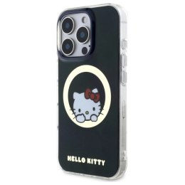 Etui Hello Kitty IML Sweet Kitty Magsafe na iPhone 16 Pro - czarne