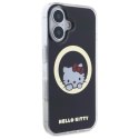 Etui Hello Kitty IML Sweet Kitty Magsafe na iPhone 16 - czarne