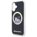 Etui Hello Kitty IML Sweet Kitty Magsafe na iPhone 16 - czarne