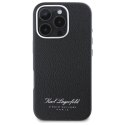 Etui Karl Lagerfeld Hotel RSG na iPhone 16 Pro Max - czarne