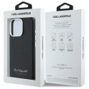 Etui Karl Lagerfeld Hotel RSG na iPhone 16 Pro Max - czarne