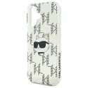 Etui Karl Lagerfeld IML Choupette Head Electroplated na iPhone 16 - przezroczyste