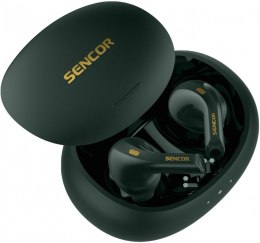 Sencor Słuchawki douszne bluetooth SEP 560BT GR, BT 5.3, czas 6h, 40mAh