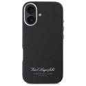 Etui Karl Lagerfeld Hotel RSG na iPhone 16 Pro - czarne