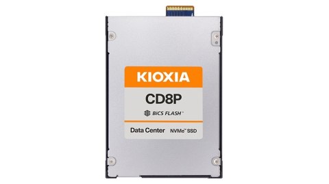 Dysk SSD Kioxia CD8P-R 3.84TB E3.S (7.5mm) NVMe PCIe 5.0 KCD8XPJE3T84 (DWPD 1) SIE