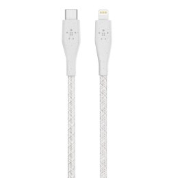 Belkin Kabel MFi USB-C Lightning Duratek oplot 1,2m biały