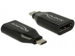 Delock Adapter USB-C - Displayport M/F 4K 60Hz Czarny