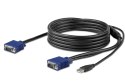 10 FT. (3 M) USB KVM CABLE/RACKMOUNT CONSOLE CABLE