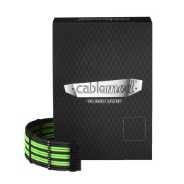 CableMod C-Series PRO ModMesh Zestaw RMi/RMx/RM (Black Label) -/jasnozielony