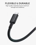 AUKEY CB-CD23 Ultraszybki kabel USB C - USB C | 1m | TPE | 100W | 5A 20V | 4K60Hz | 10Gbps