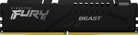 Kingston Pamięć DDR5 Fury Beast Black 16GB(1*16GB)/5600 CL40