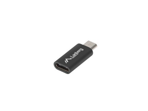 LANBERG Adapter USB CF - micro USB BM 2.0 czarny