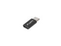 LANBERG Adapter USB CM - micro USB BF 2.0 czarny