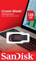 Pendrive SanDisk Cruzer Blade SDCZ50-128G-B35 (128GB; USB 2.0; kolor czarny)