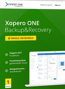 Xopero ONE 1x Virtual Agent Per Virtual Machine + Maintanance & Support Standard - 1 month