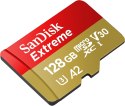 SANDISK EXTREME microSDXC 128 GB 190/90 MB/s A2