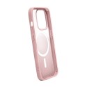 Puro Cover in TPU with integrated magnets and gradient effect 'GRADIENT' for iPhone 15, pink color