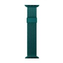 Puro ''LOOP'' Elasticized Nylon watch band for Apple Watch 38-40-41mm, dark green