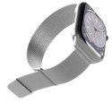 Puro 'MILANESE' watch band for Apple Watch 38-40-41mm, argento