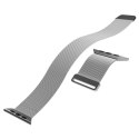 Puro 'MILANESE' watch band for Apple Watch 38-40-41mm, argento