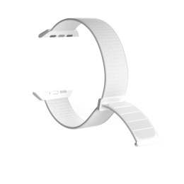 Puro ''SPORT'' nylon watch band for Apple Watch  38-40-41mm, white