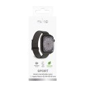 Puro ''SPORT'' nylon watch band for Apple Watch  42-44-45-49mm. black