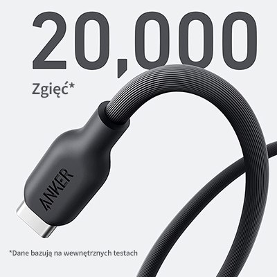 Kabel Anker 543 Eco-friendly USB-C do USB-C 0.9m czarny