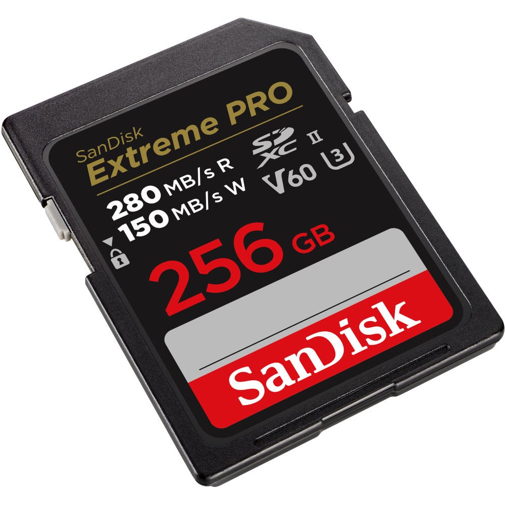 KARTA SANDISK EXTREME PRO SDXC 256GB - 280/150 MB/s V60 UHS-II